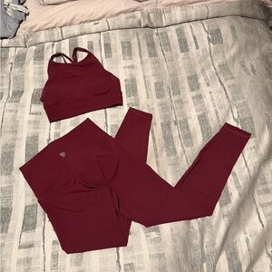 Aritzia workout set (0 and xs)